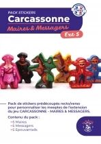 Carcassonne Maires & Messagers : Pack de Stickers