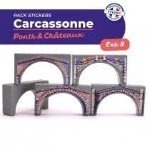 Carcassonne Ponts & Ch&acirc;teaux : Pack de Stickers