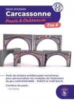Carcassonne Ponts & Ch&acirc;teaux : Pack de Stickers
