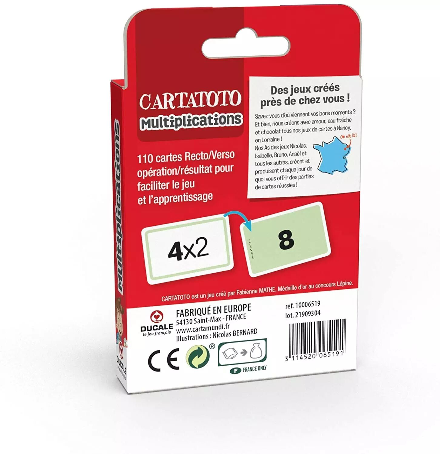 JEU DE TAROT CARTAMUNDI 78 CARTES BASIC ECOPACK