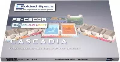 Cascadia : Rangements pour Bo�te - Insert (FICHE TYPE)