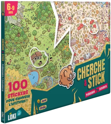 Cherche & Stick : Pr�histoire & Extraterra