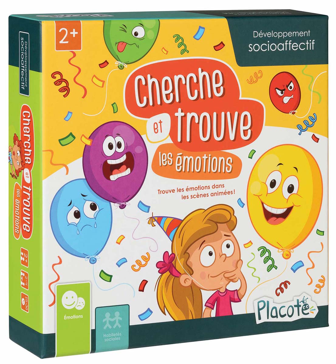 Cherche et Trouve - Les émotions - Premiers Jeux placote Boutique