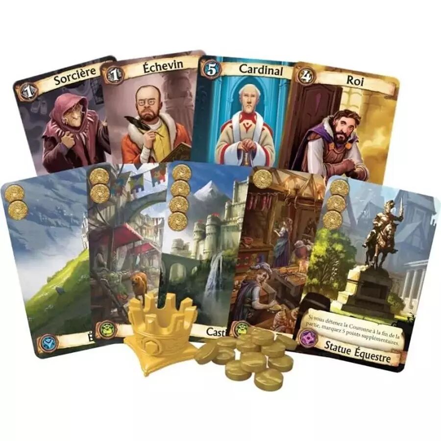 Citadelles 4ème édition - Jeux de Cartes - Acheter sur