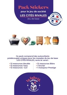 Cit�s Rivales : Pack de Stickers