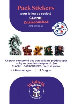 Clank! Catacombes : Pack de Stickers
