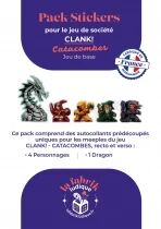 Clank! Catacombes : Pack de Stickers