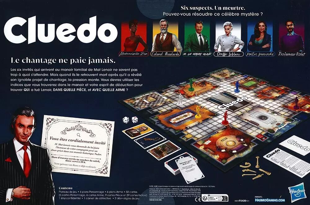 Cluedo - Jeux de Plateau - Acheter sur