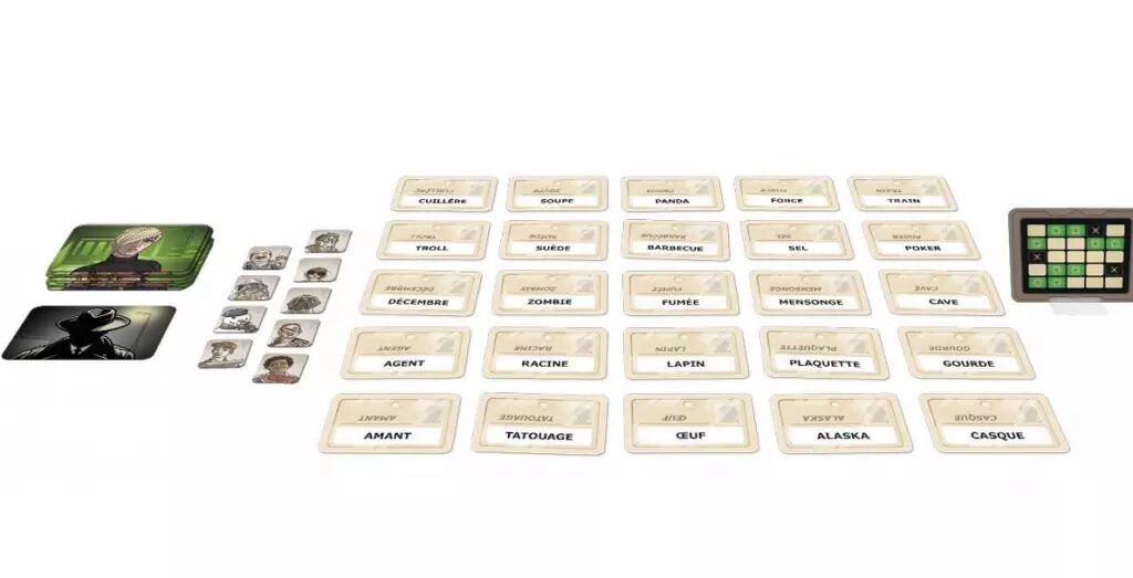 Codenames Duo - Jeu de société Iello - Boutique Esprit Jeu