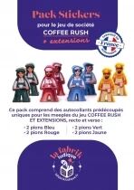 Coffee Rush + Extension : Pack de Stickers