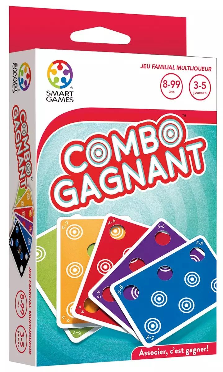 Combo Gagnant - Jeu de cartes Smart Games - Boutique