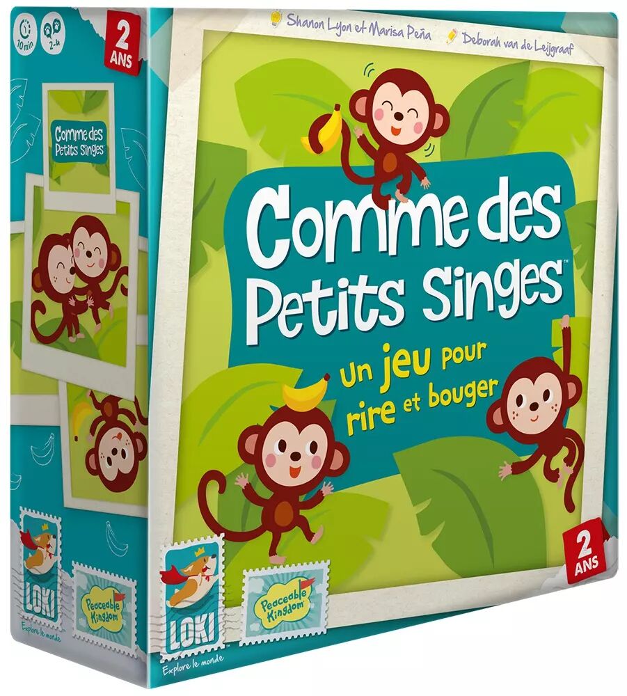 Comme des Petits Singes - Jeu de Société Dès 2 ans - Boutique Esprit Jeu