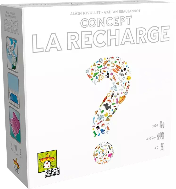 Concept : La Recharge (Ext.) - Jeu de Société - Les Gentlemen du Jeu