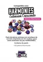 Crescendo (Ext. Harmonies) : Pack de Jetons Acryliques