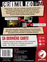 Crime Zoom - Sa dernière Carte