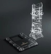 Crystal Twister Premium Dice Tower