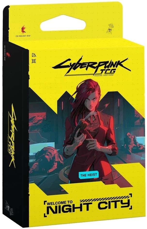 Boite de Cyberpunk JCC - Starter Deck The Heist - Welcome To Night City