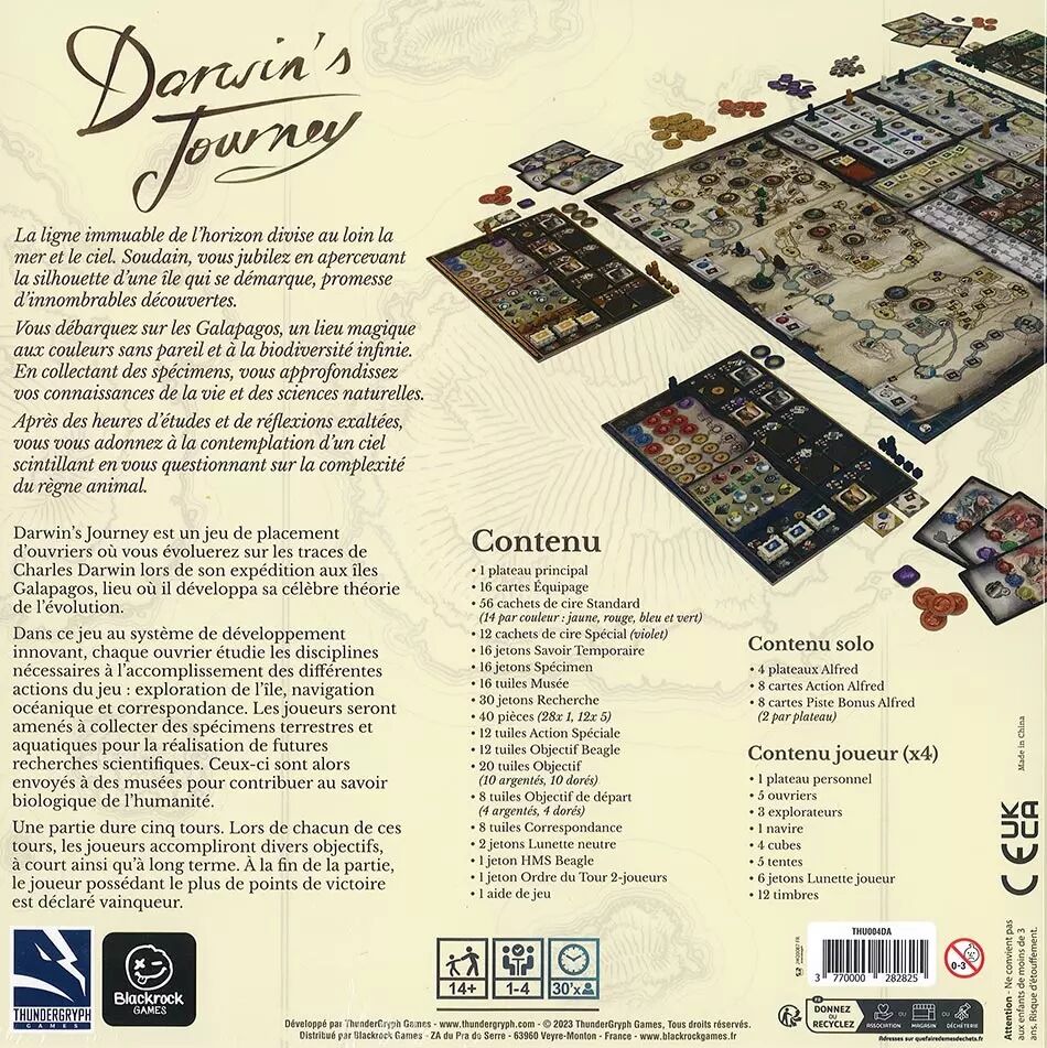 darwin's journey jeu