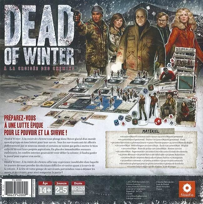 Dead of Winter VF Filosofia Acheter sur
