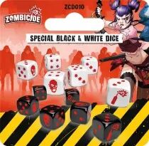 Dés Spéciaux Noirs et Blancs (Ext. Zombicide 2ème Édition)