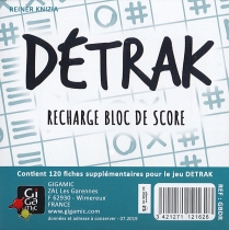 Détrak - Bloc de Score Recharge