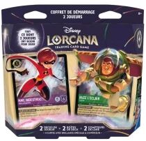Disney Lorcana - Coffret de D&eacute;marrage 2 Joueurs - Chapitre 12 : Contr&eacute;es Inconnues