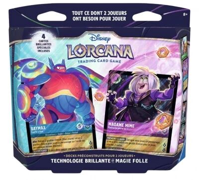 Disney Lorcana - Coffret de D�marrage 2 Joueurs - Chapitre 14 - Magie VS Science