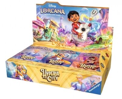 Disney Lorcana - Display de 24�boosters - Chapitre 14 : Hyperia City