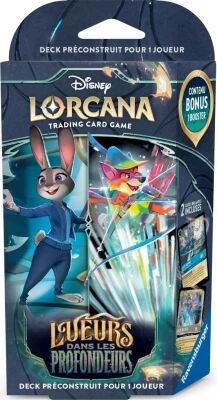Disney Lorcana 10�me Chapitre - Deck de D�marrage Judy et Robin - Dans les Profondeurs