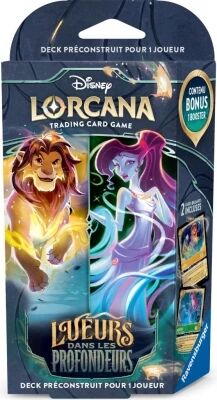 Disney Lorcana 10�me Chapitre - Deck de D�marrage Simba et Meg - Dans les Profondeurs