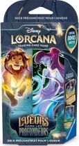 Disney Lorcana 10ème Chapitre - Deck de Démarrage Simba et Meg - Dans les Profondeurs