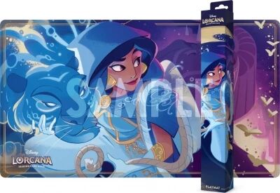 Disney Lorcana 10�me Chapitre - Tapis de Jeu Jasmine - Dans les Profondeurs