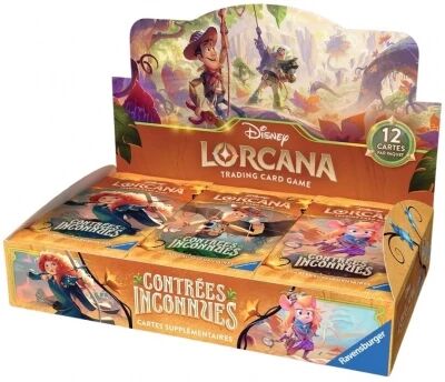 Disney Lorcana 12�me Chapitre - Display - Contr�es Inconnues