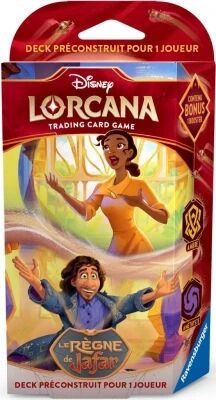 Disney Lorcana 8�me Chapitre - Deck de D�marrage Tiana et Bruno - Le R�gne de Jafar