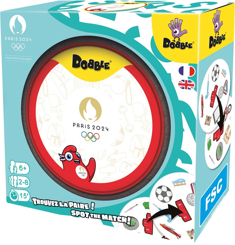 Dobble : Jeux Olympiques Paris 2024 - Jeux de société 