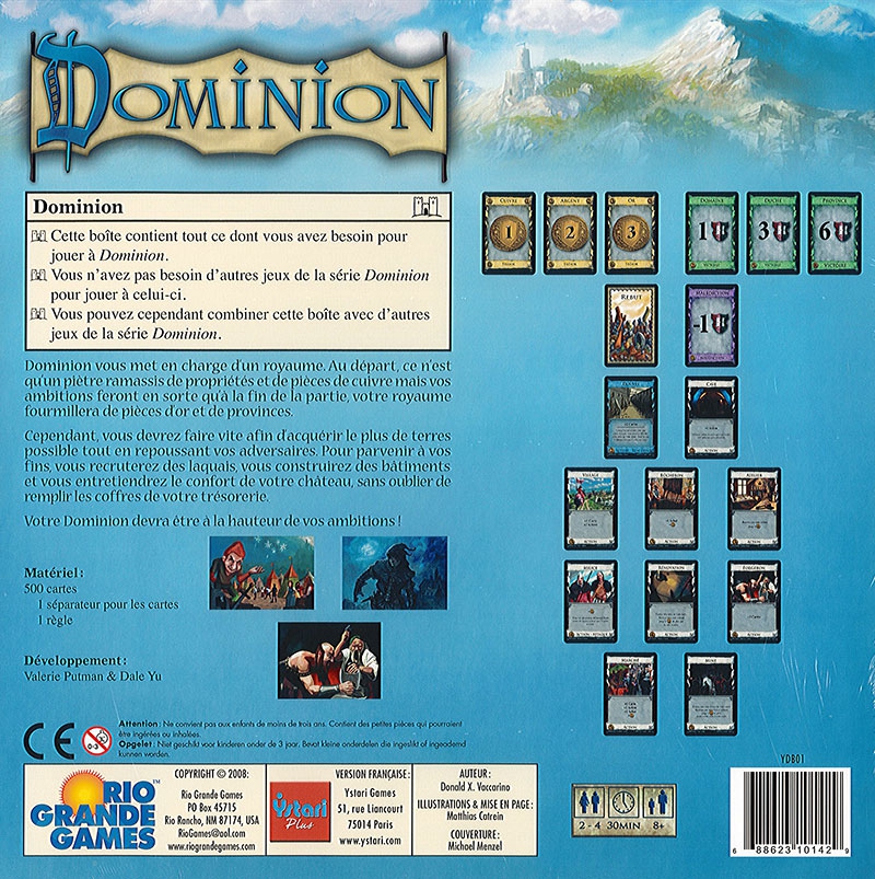 Dominion - Jeux de Cartes - Acheter sur