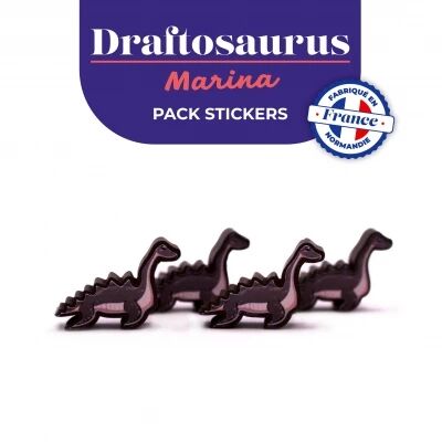Draftosaurus - Marina : Pack de Stickers