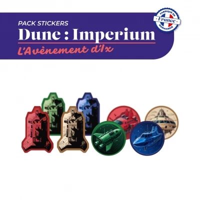 Dune Imperium L\'av�nement d\'Ix : Pack de Stickers [Fiche type]