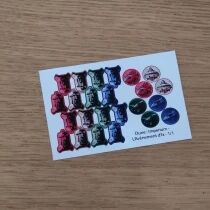 Dune Imperium L\'av&egrave;nement d\'Ix : Pack de Stickers [Fiche type]