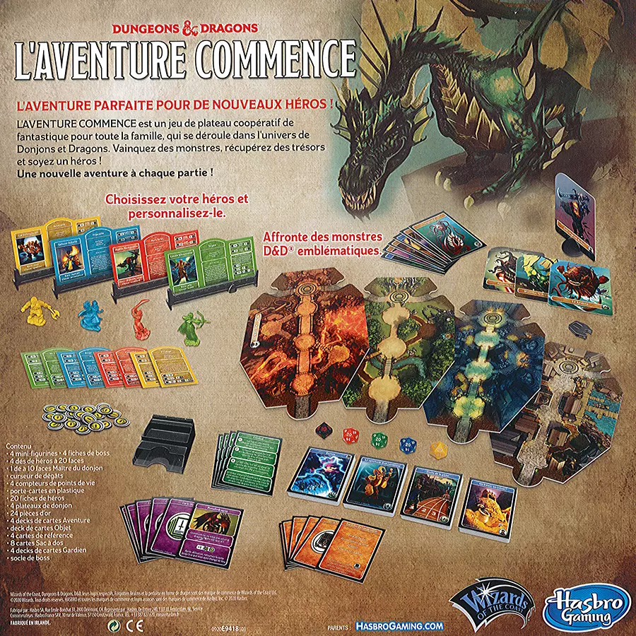 L'Aventure Commence - Dungeson & Dragons - Acheter sur