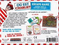 Escape Box : Où est Charlie ? - Panique dans la Boutique Magique