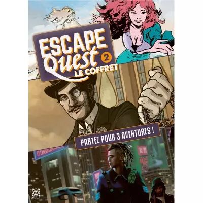Escape Quest - Le Coffret 2 - Tome 4 � 6
