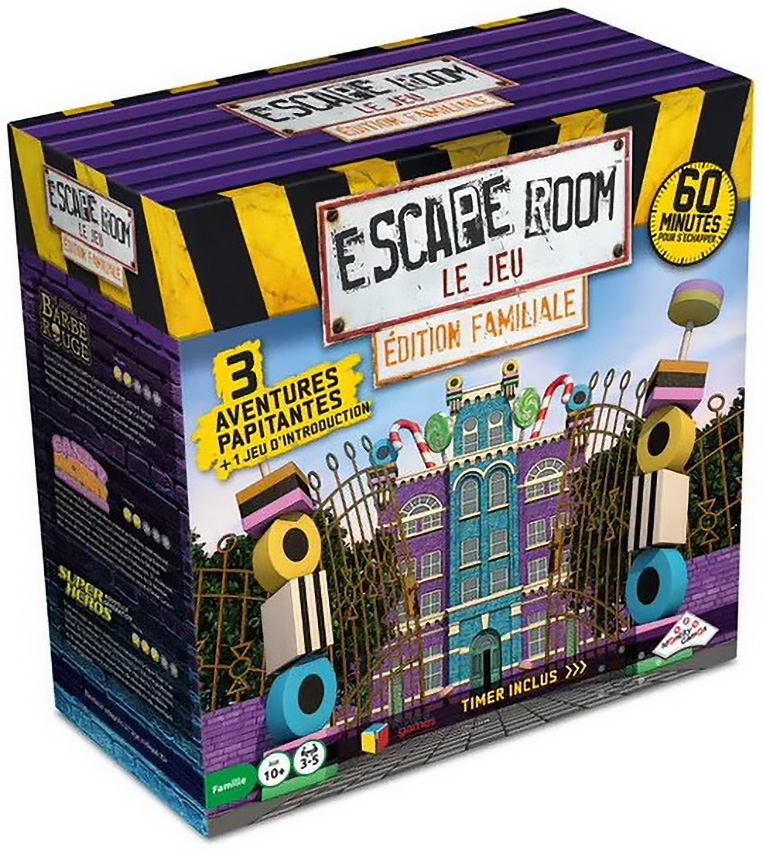 Escape Room - Le Jeu Familial n°3 - 3 Aventures