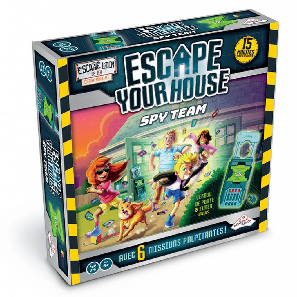 Boite de Escape Room Junior - Escape Your House