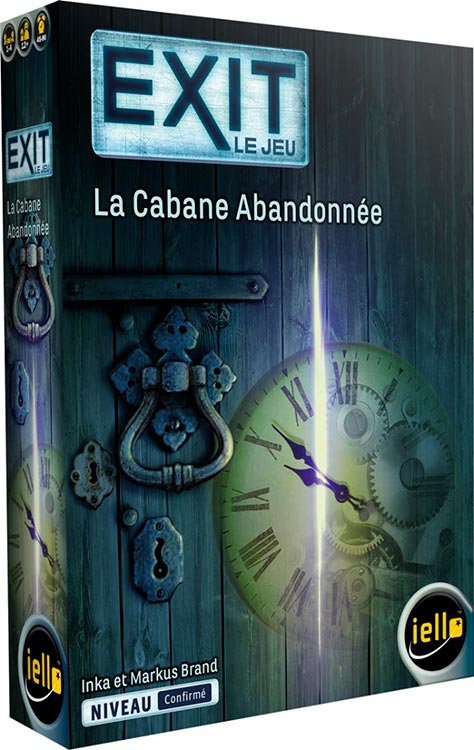 Jeu d'escape game Iello Exit La cabane abandonnée - Jeu d'escape game -  Achat & prix