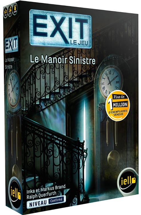 Le Manoir Sinistre - Exit : Le Jeu - Escape Game - Boutique Esprit Jeu