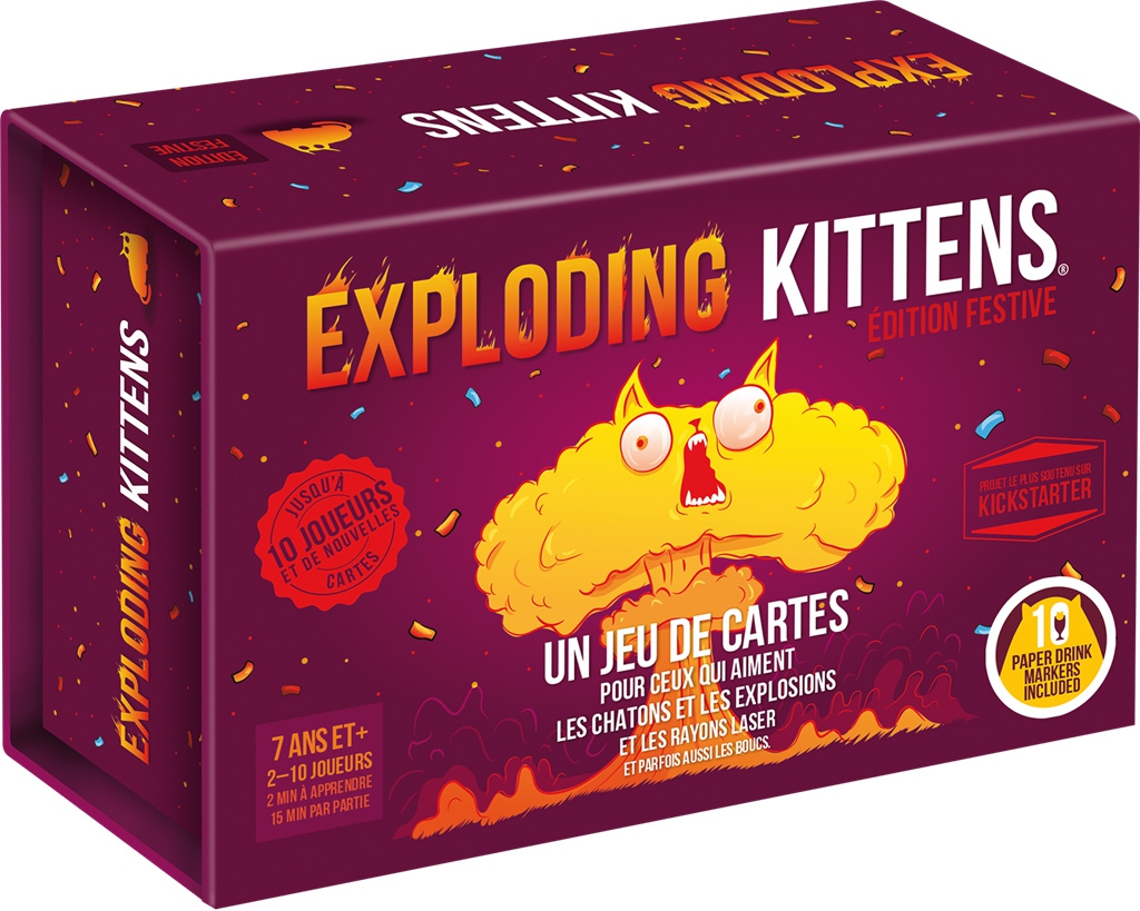 Acheter Mantis - Exploding Kittens - Jeux de société - Le Passe Temps
