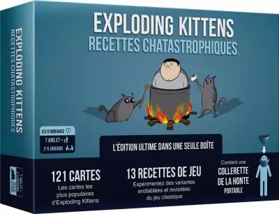 Exploding Kittens - Recettes Chatastrophiques