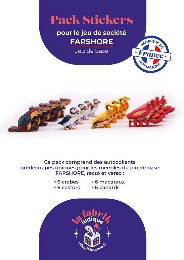Boite de Farshore : Pack de Stickers