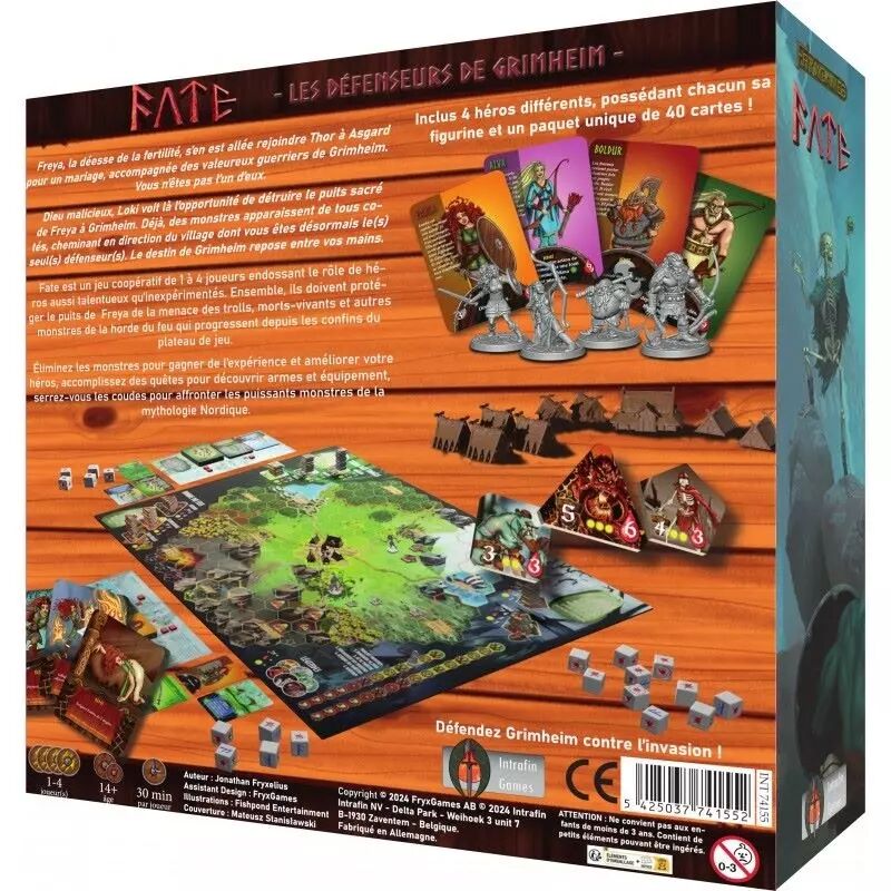 Fate: Defenders Of Grimheim – Expansión Sindra Y Finkel
